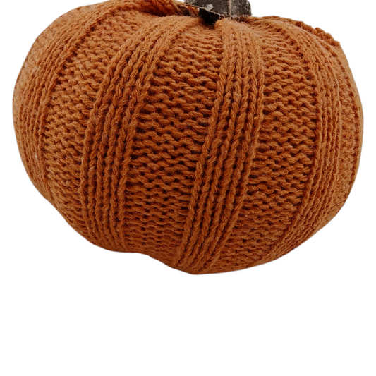 Zucca in tessuto arancio