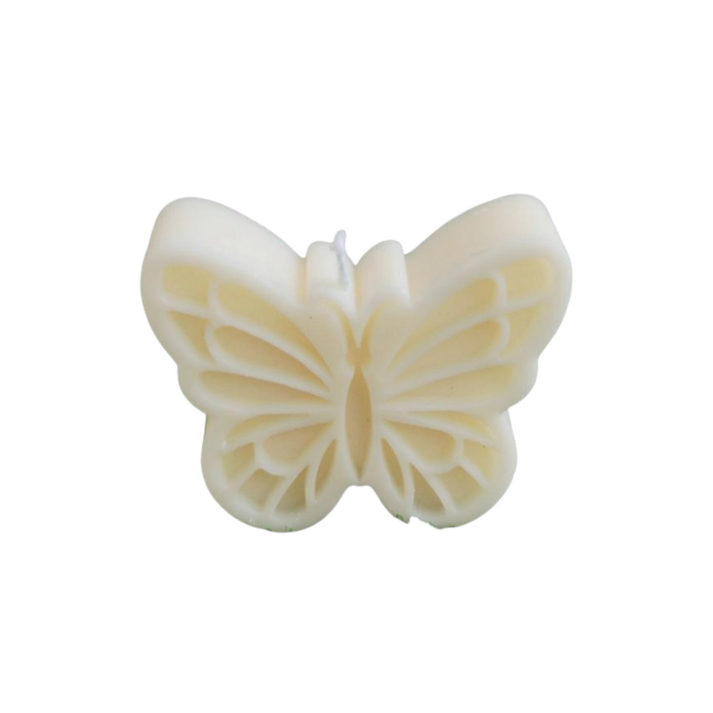 Candela farfalla panna