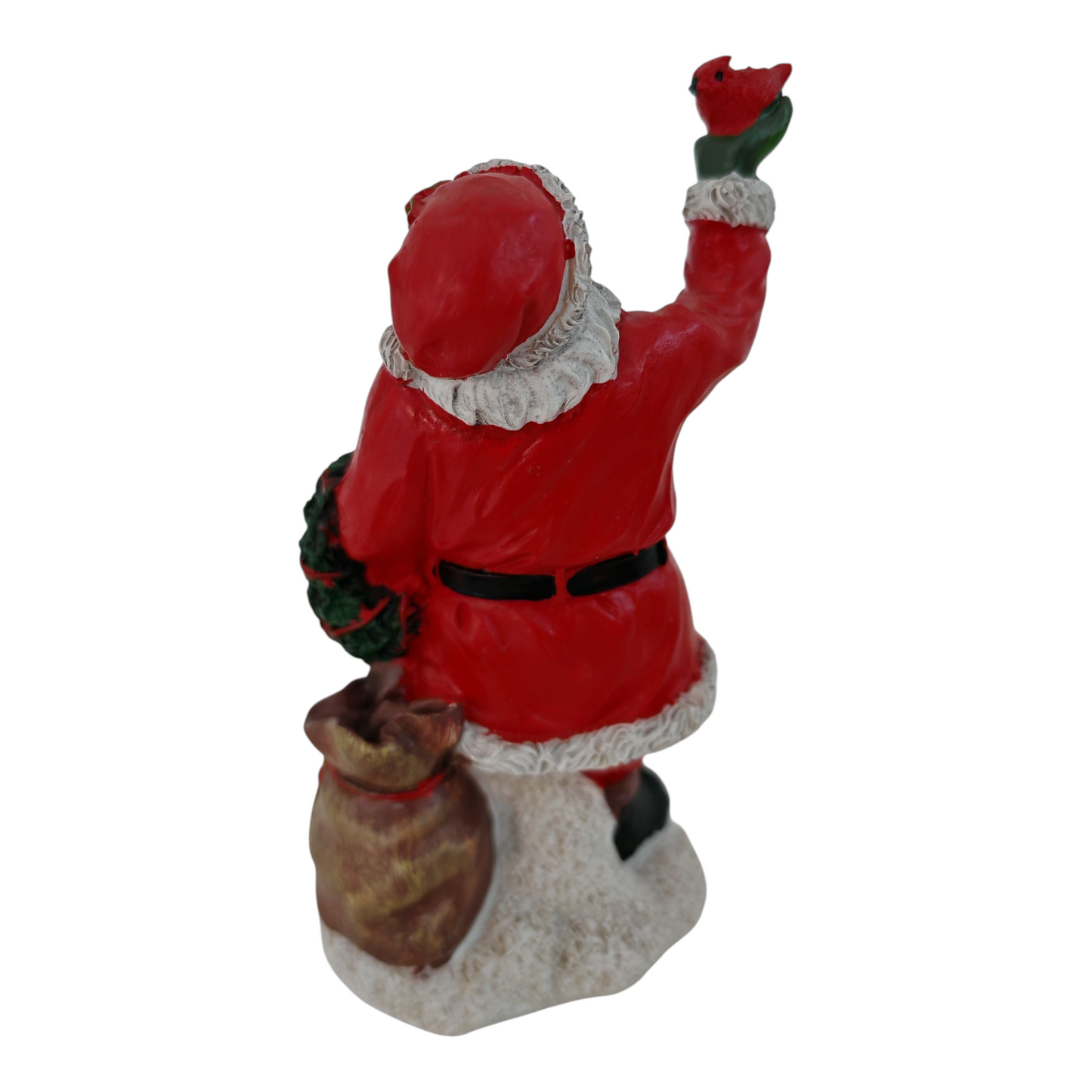 Babbo Natale in resina d'appoggio