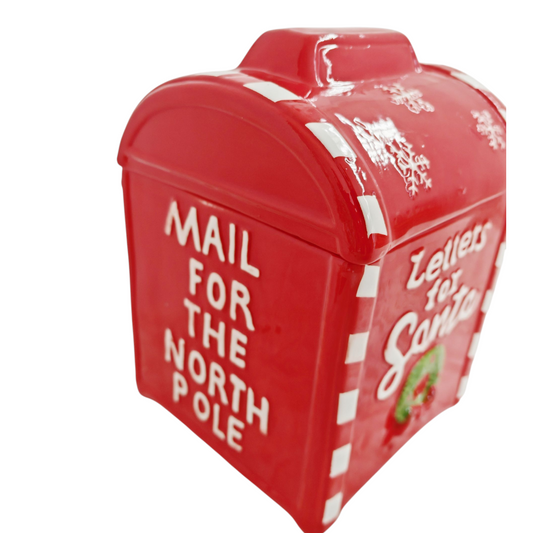 Barattolo cassetta postale rosso