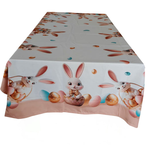 Tovaglia pink bunny 6 posti