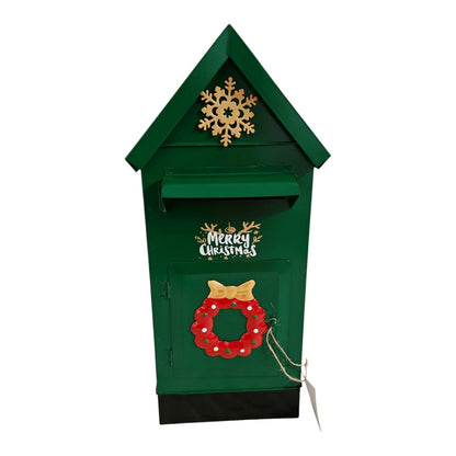 Cassetta postale in ferro verde maxi