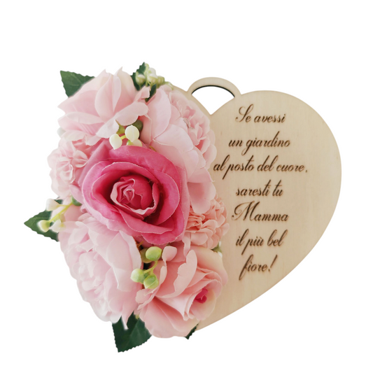 Cuore floreale