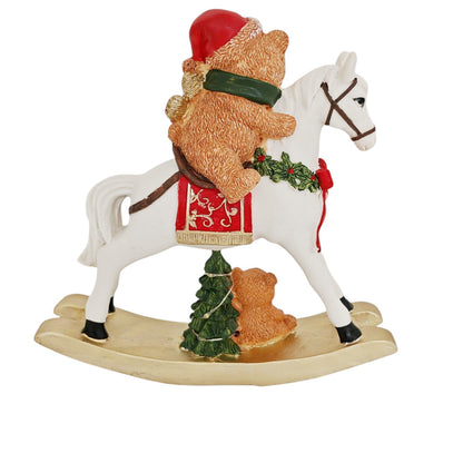 Cavallo a dondolo orsetto con luce led