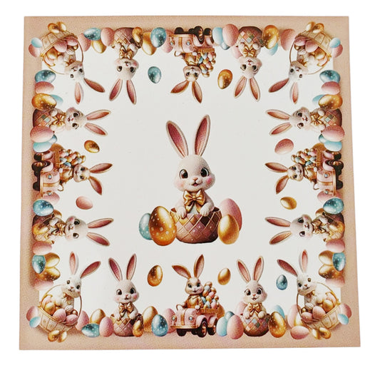 Centrotavola bunny pink
