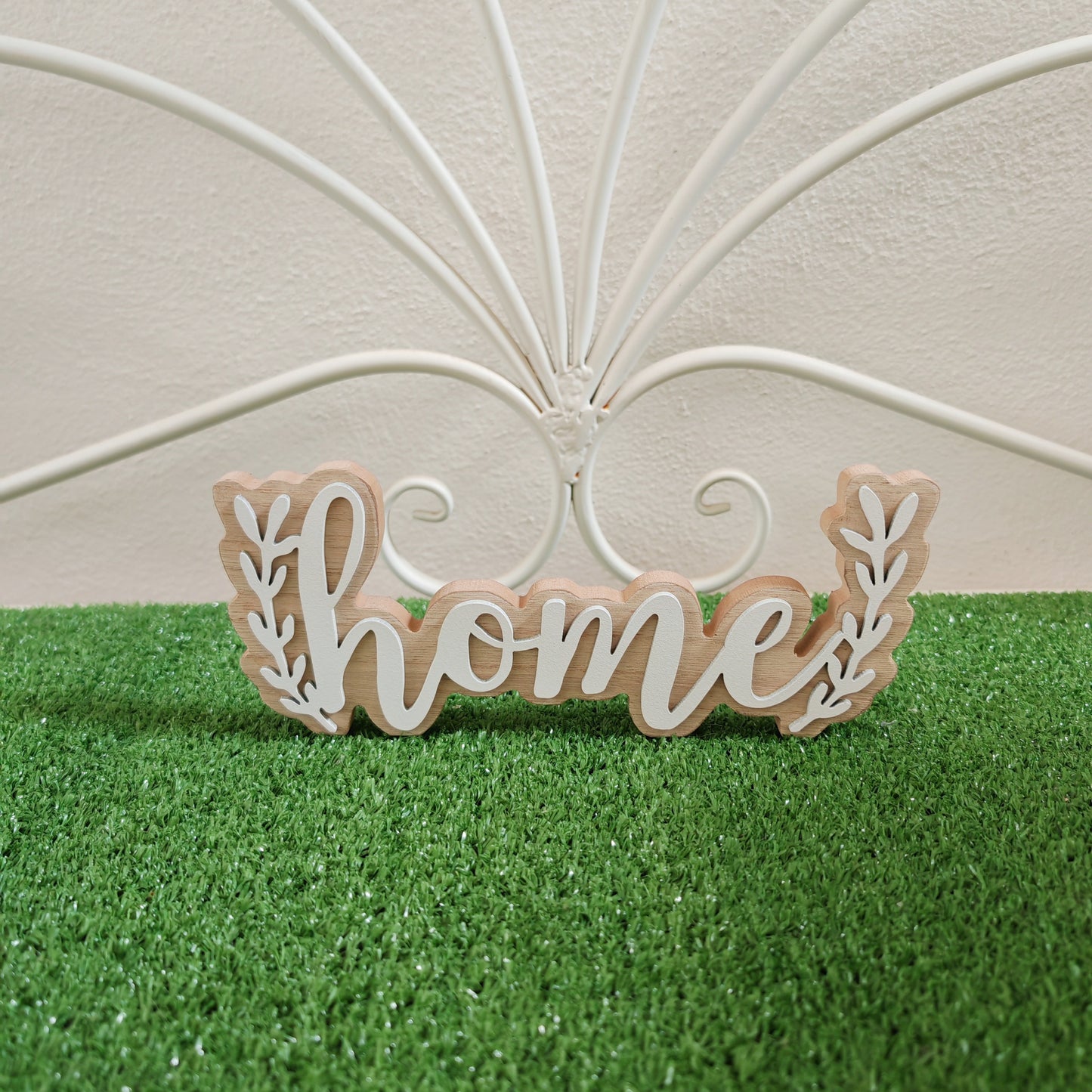 Scritta in legno  Home