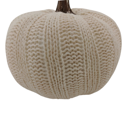 Zucca in tessuto panna