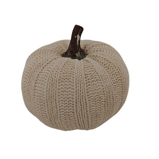 Zucca in tessuto panna