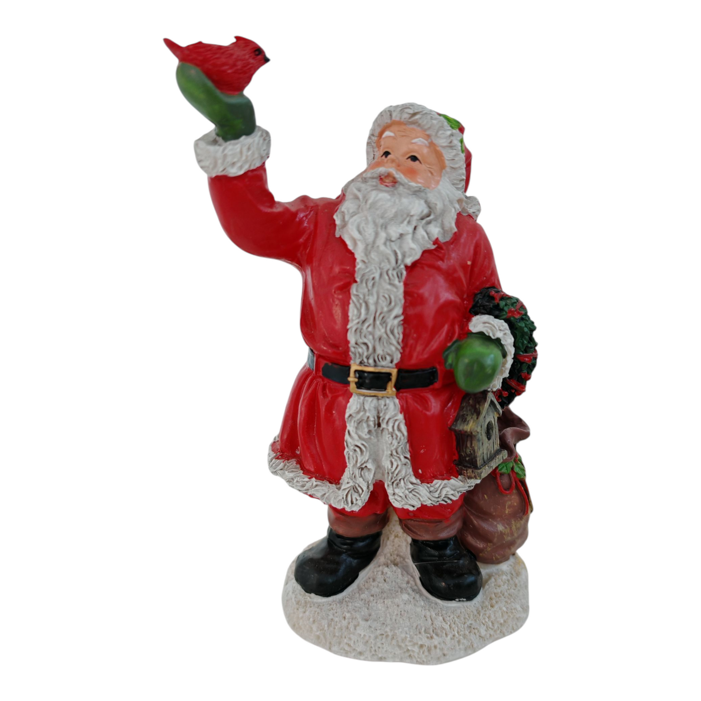 Babbo Natale in resina d'appoggio