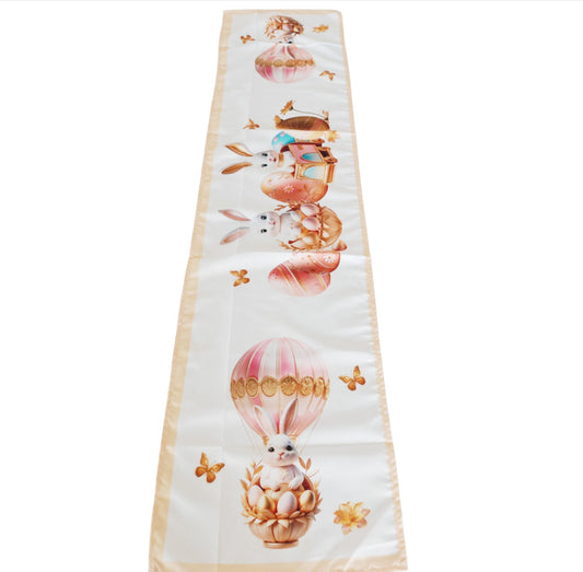 Runner bunny pink gold