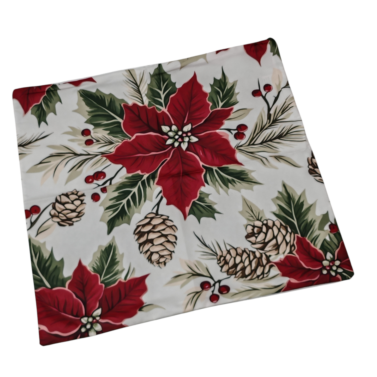 Fodera cuscino stella di Natale