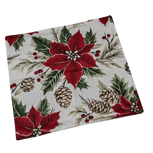 Fodera cuscino stella di Natale