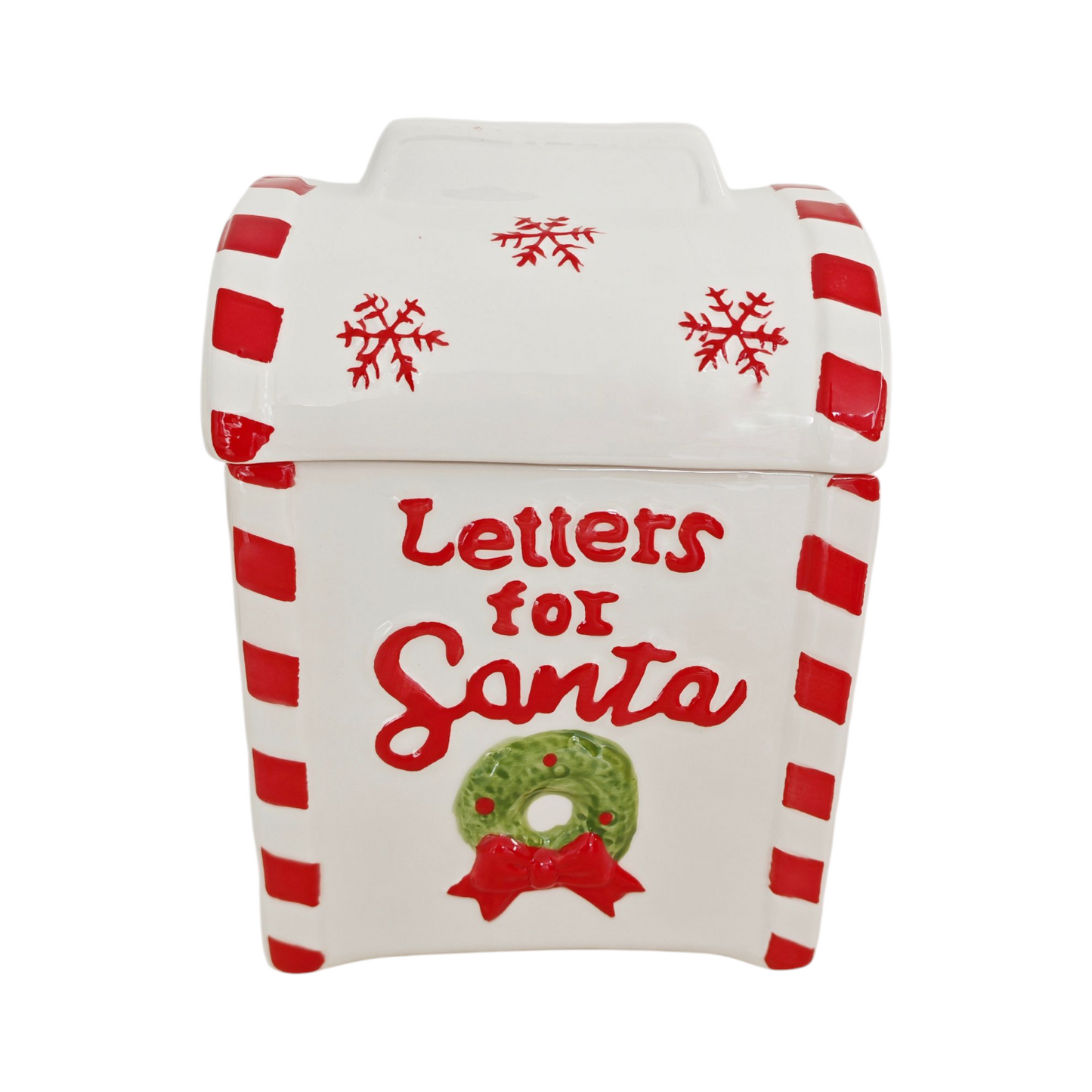 Barattolo cassetta postale bianco