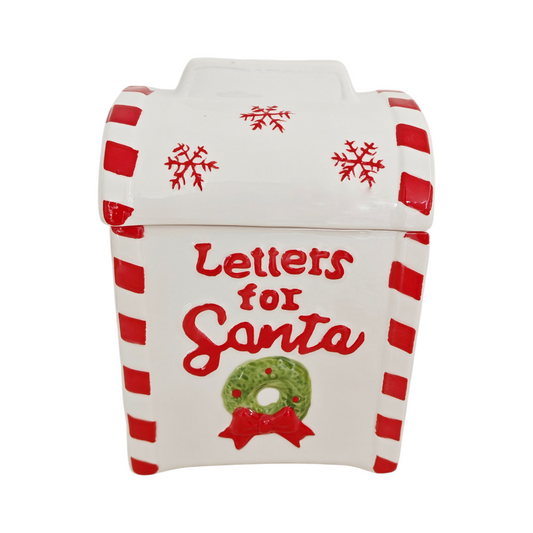 Barattolo cassetta postale bianco