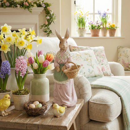 Coniglietta con cestino