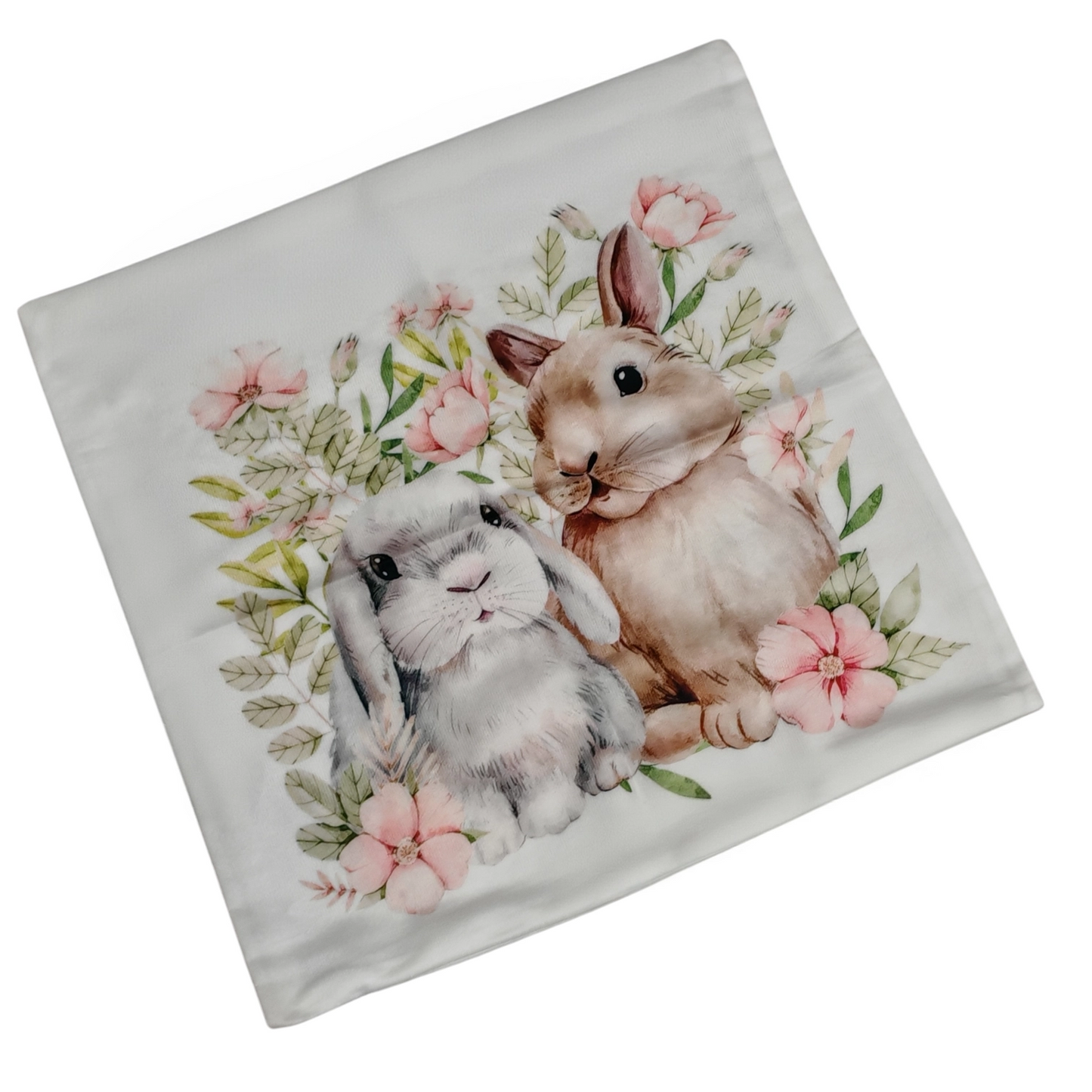 Fodera cuscino coniglietti