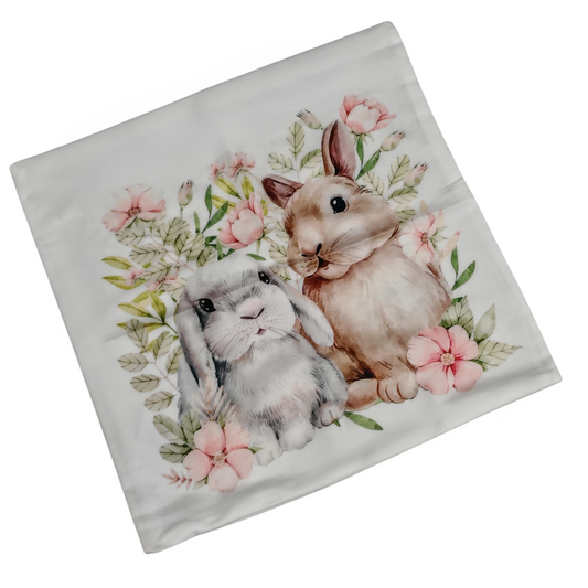 Fodera cuscino coniglietti