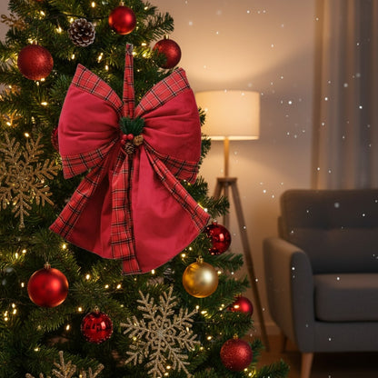 Fuoriporta / puntale fiocco imbottito