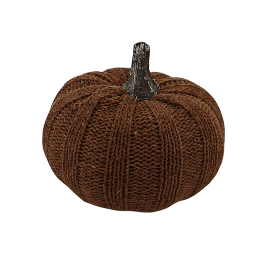 Zucca in tessuto marrone