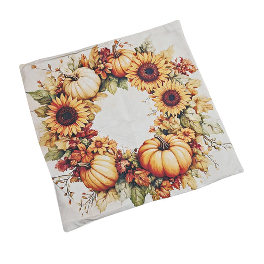 Fodera cuscino girasoli