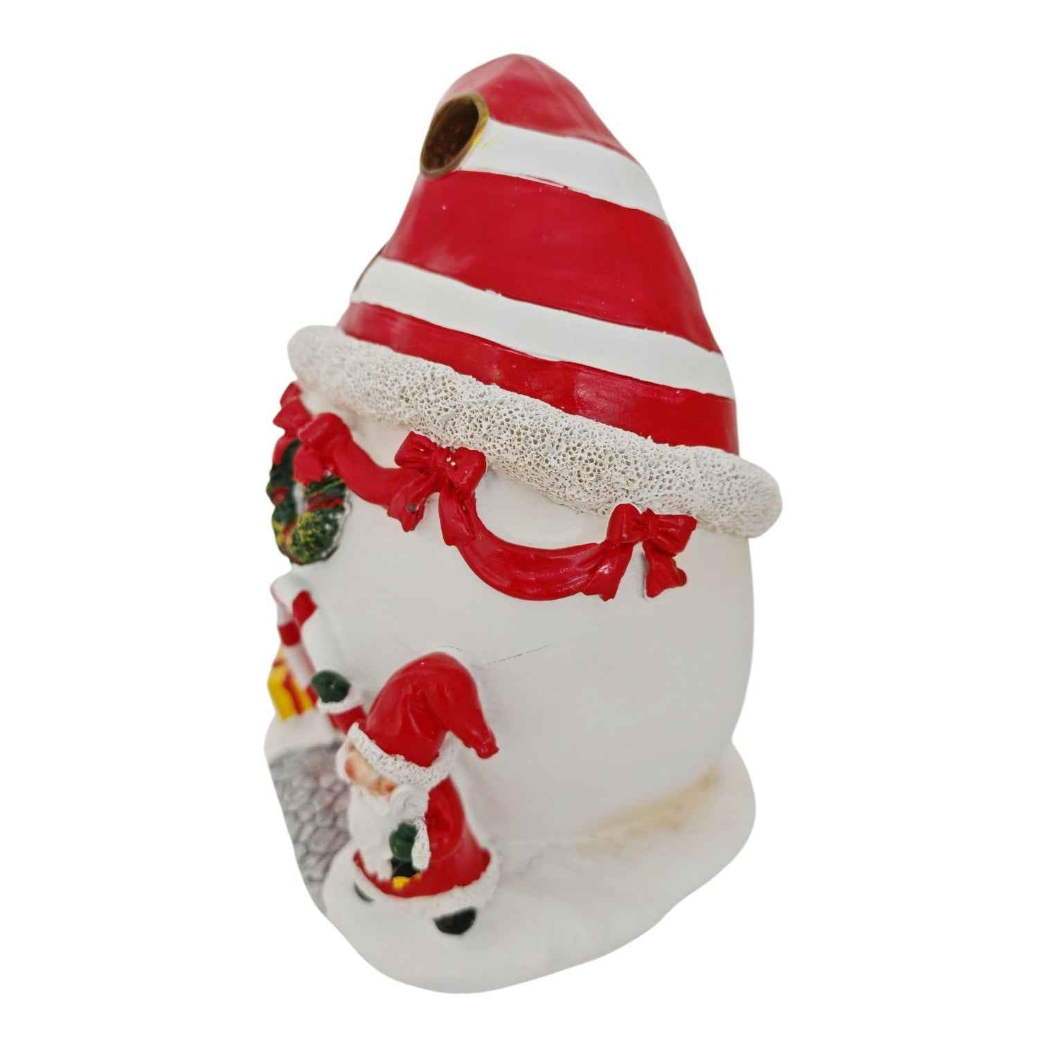 Casa di Natale folletto con luce led