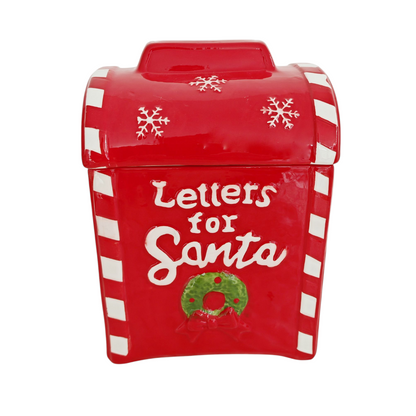 Barattolo cassetta postale rosso