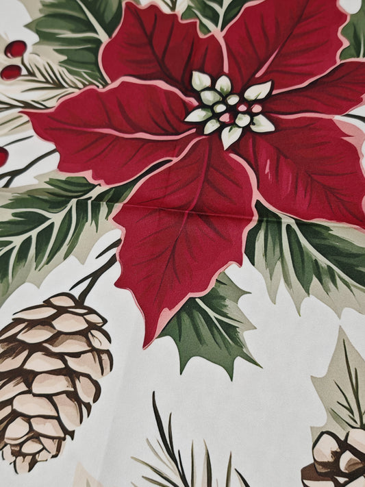 Fodera cuscino stella di Natale