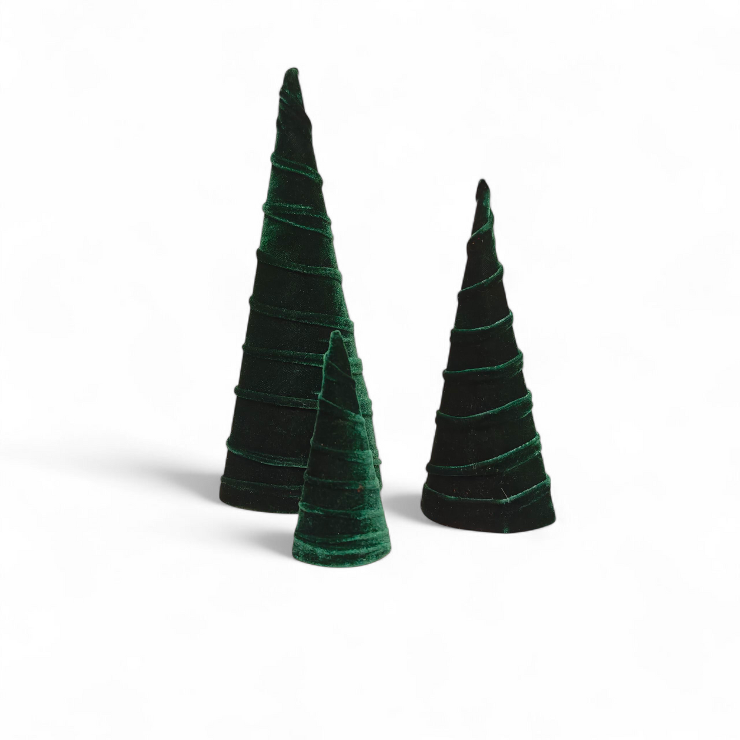 Alberi in velluto centrotavola / decorazioni