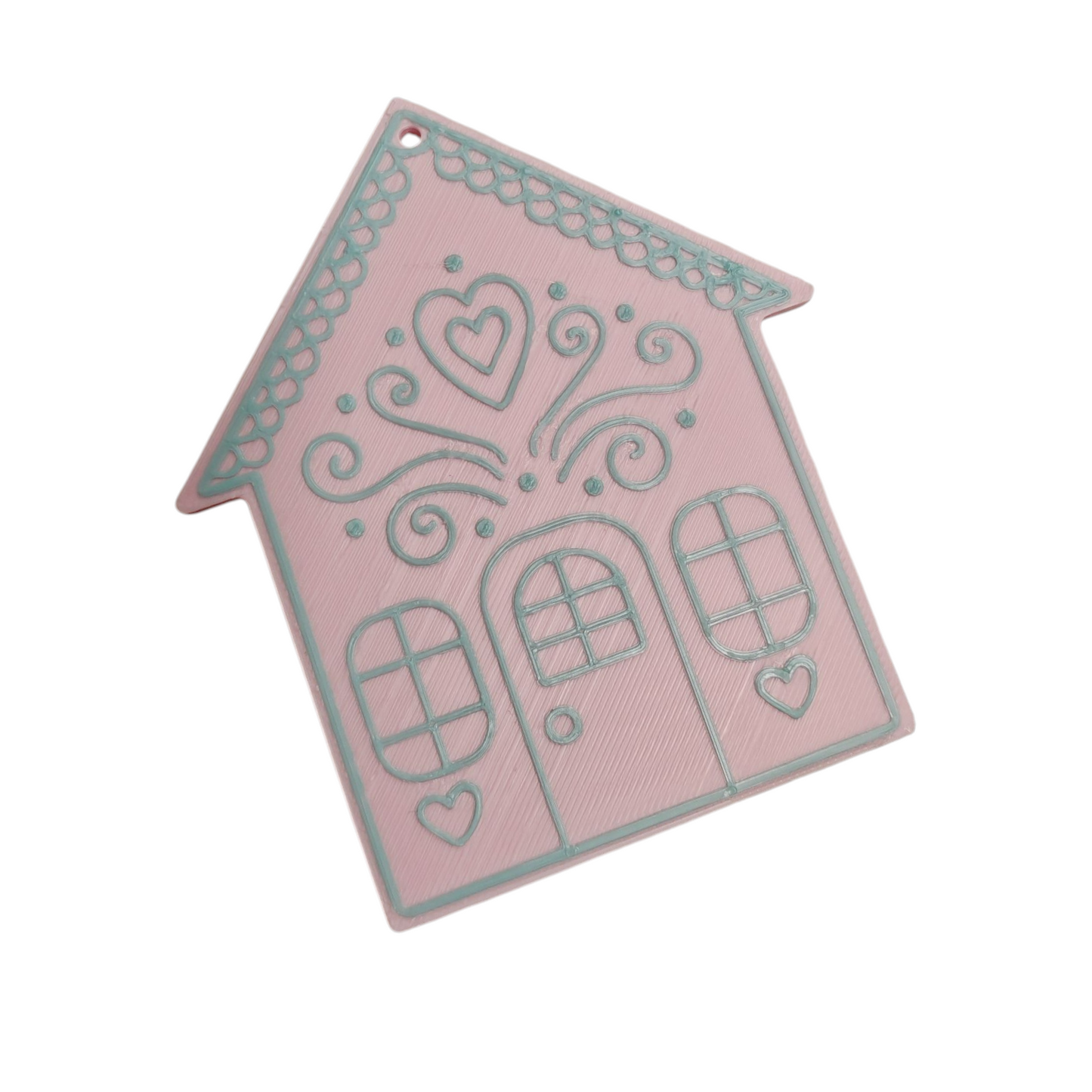 Addobbo casa pan di zenzero rosa tiffany