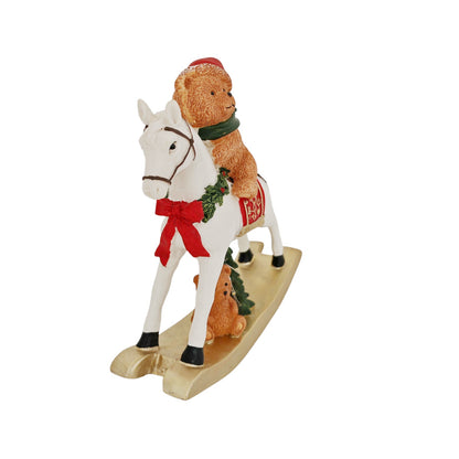 Cavallo a dondolo orsetto con luce led