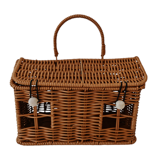 Cestino in rattan