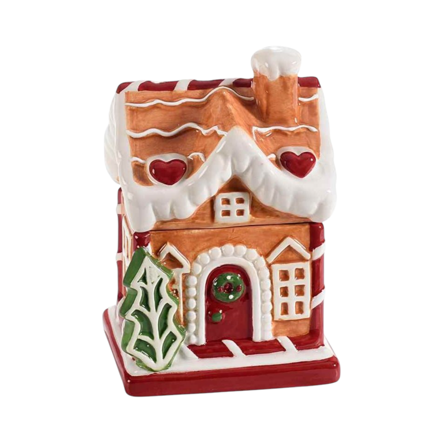 Barattolo casetta Natale