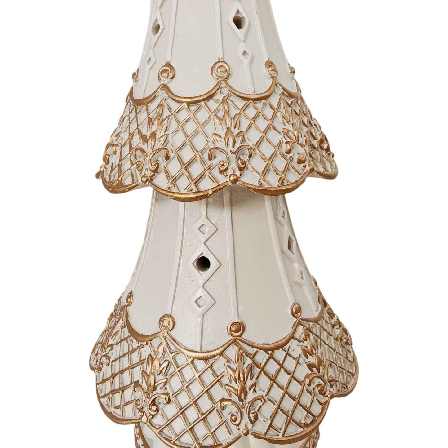 Albero in resina elegance con luce led