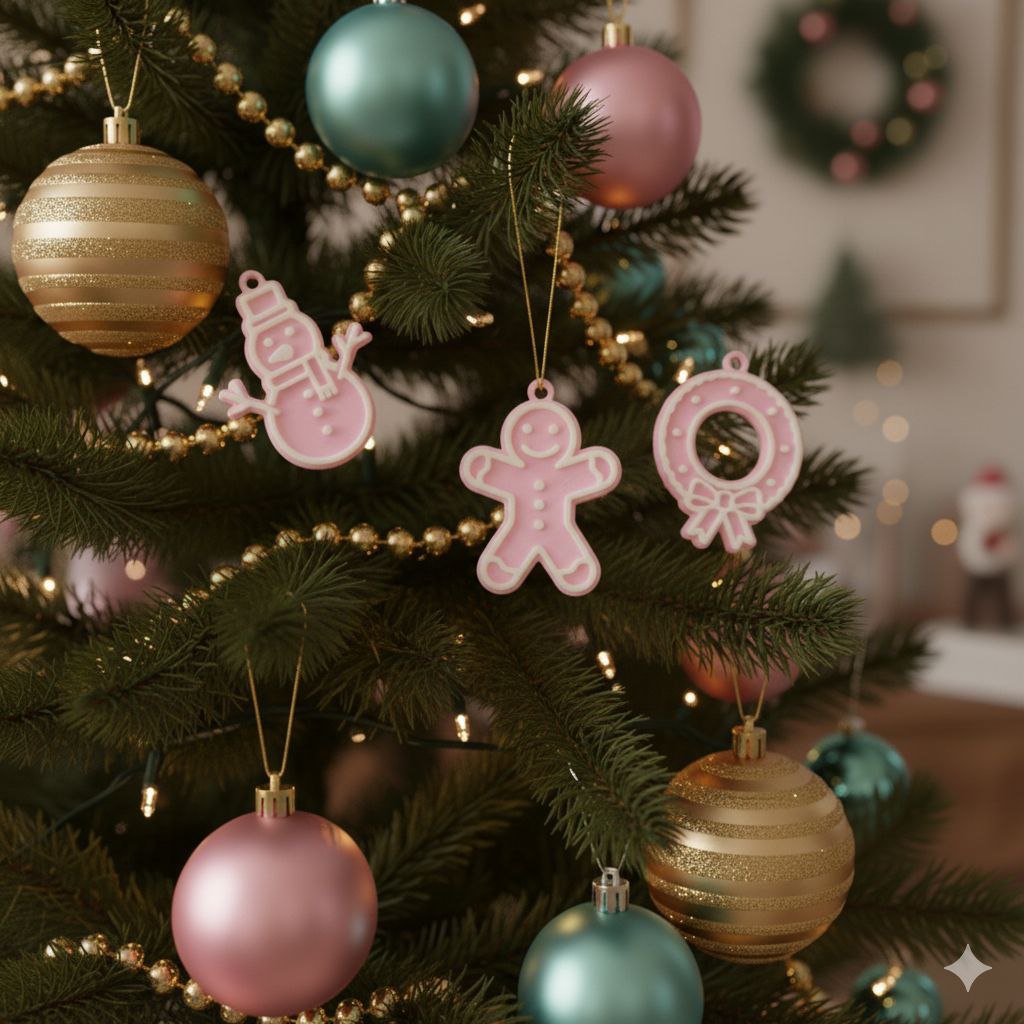 Addobbi albero set 3 pezzi