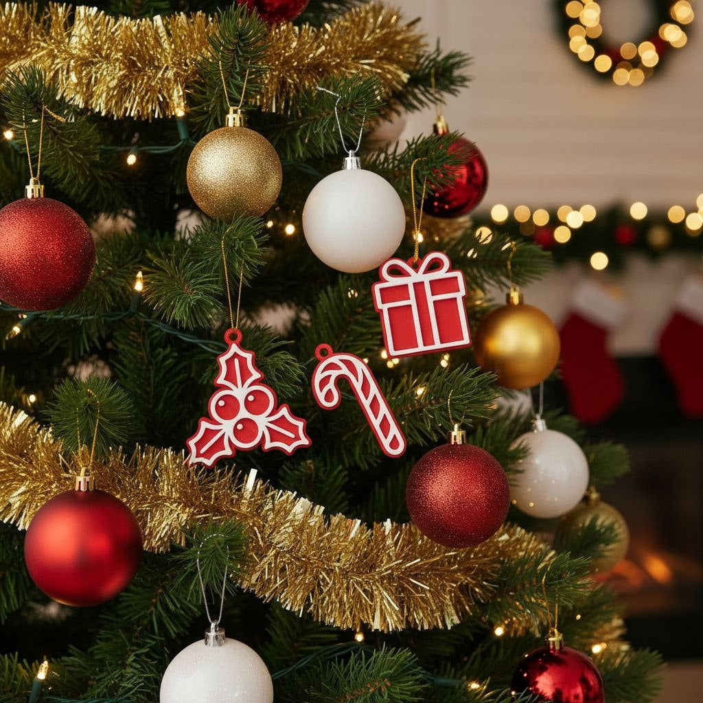 Addobbi albero set 3 pezzi