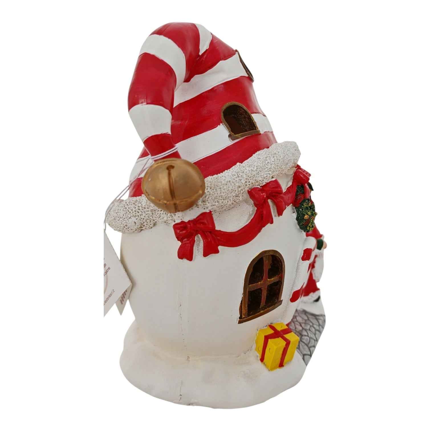 Casa di Natale folletto con luce led