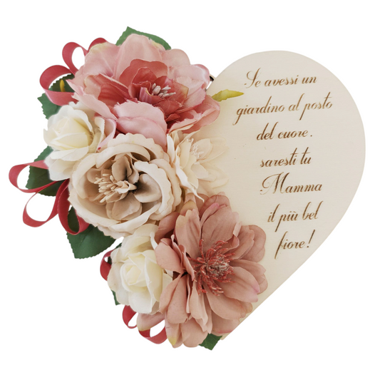 Cuore floreale