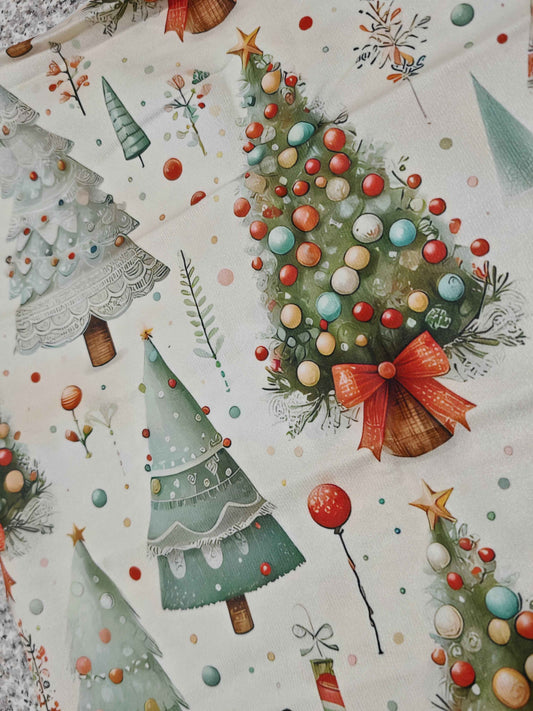 Fodera cuscino alberelli