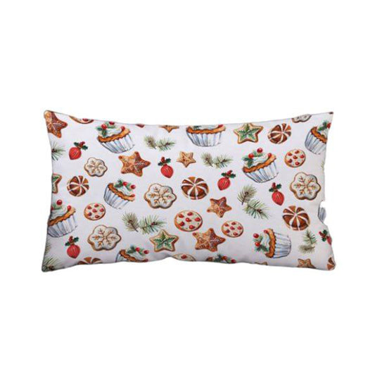 Fodera cuscino sweet Christmas rettangolare
