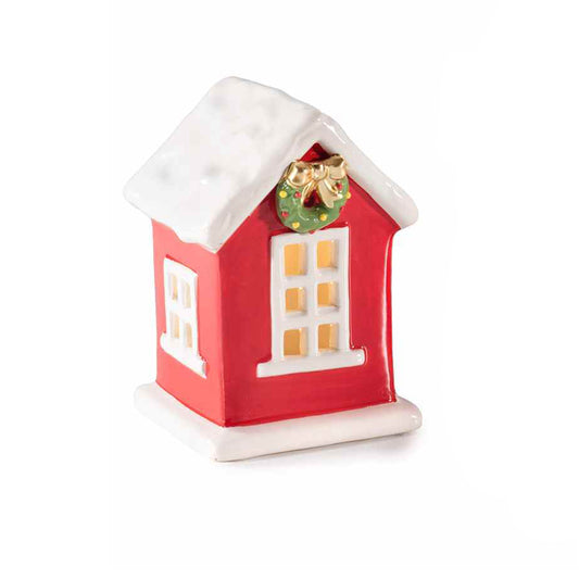Casetta in porcellana luce led