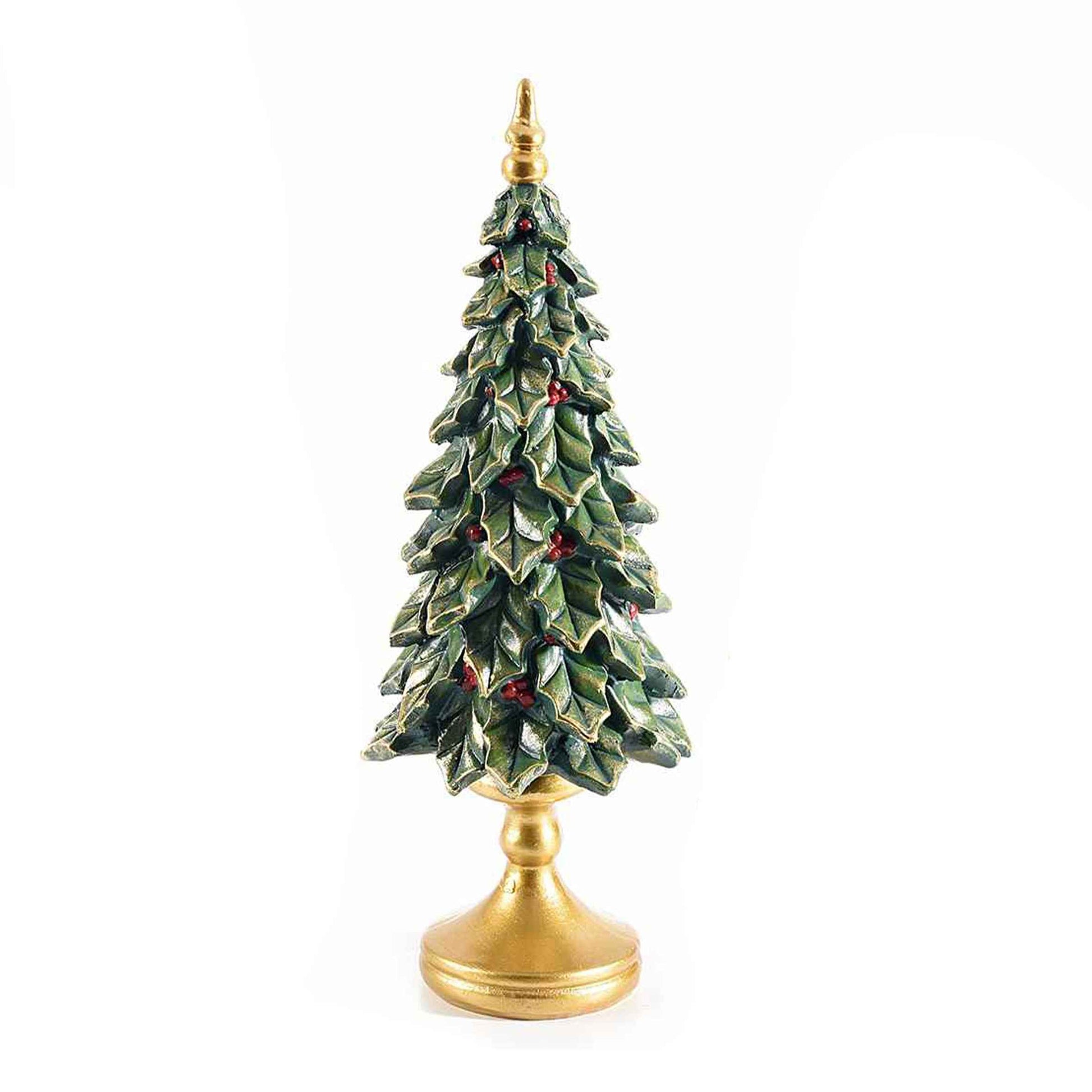 Albero in resina verde grande