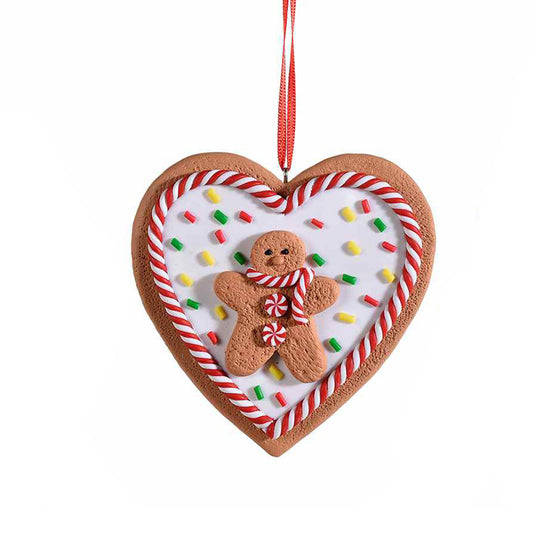 Addobbo cuore biscotto